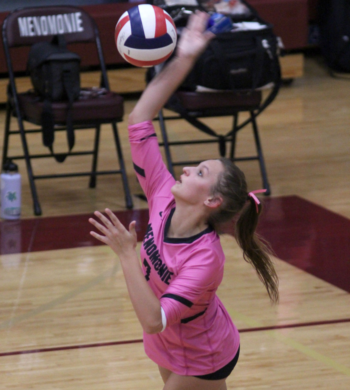 Chi-Hi volleyball at Menomonie 9-23-21